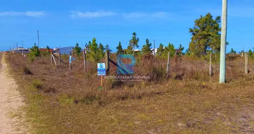 Terreno de esquina em balneário tapera -passo de torres/sc