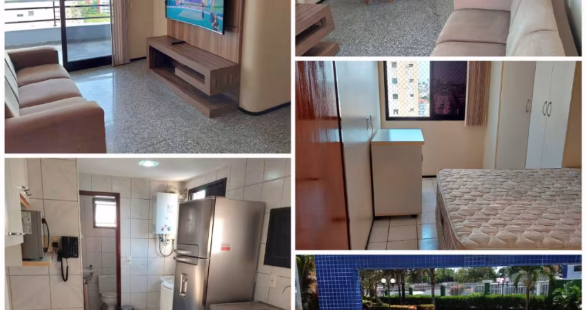 TULIPQ, ADRIANÓPOLIS. MOBILIADO, 14° ANDAR, 3QTS/1STE E 2 VGS COB.