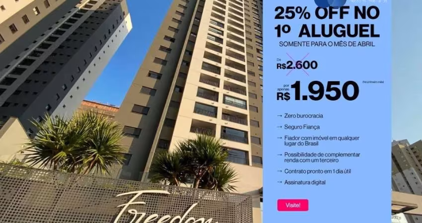 Apartamento com 1 quarto para alugar na Rua João Huss, 1001, Gleba Palhano, Londrina