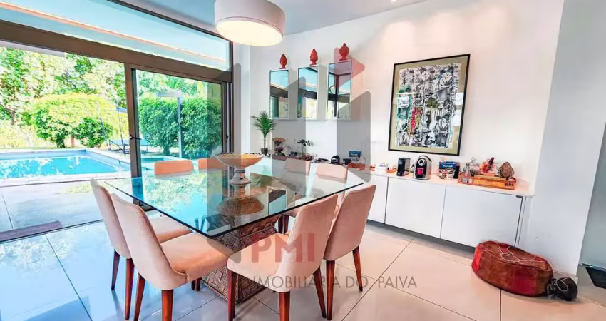 MORADA DA PENÍNSULA - Casa à Venda mobiliada com Piscina Privativa - 550 m², 4 Suítes - Reserva do Paiva - Condomínio Morada da Península