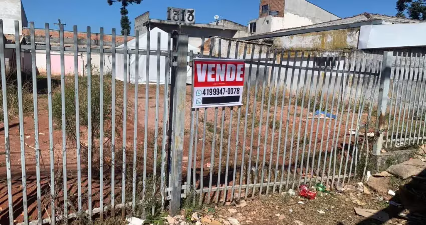Terreno à venda na Rua Arnaldo Thá, 1313, Fazendinha, Curitiba