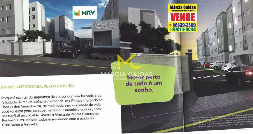 Apartamento com 2 dorms, amendoeira, são gonçalo - r$ 149 mil, cod: 129