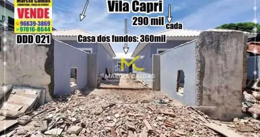Casa com 2 dorms, centro, araruama - r$ 290 mil, cod: 201