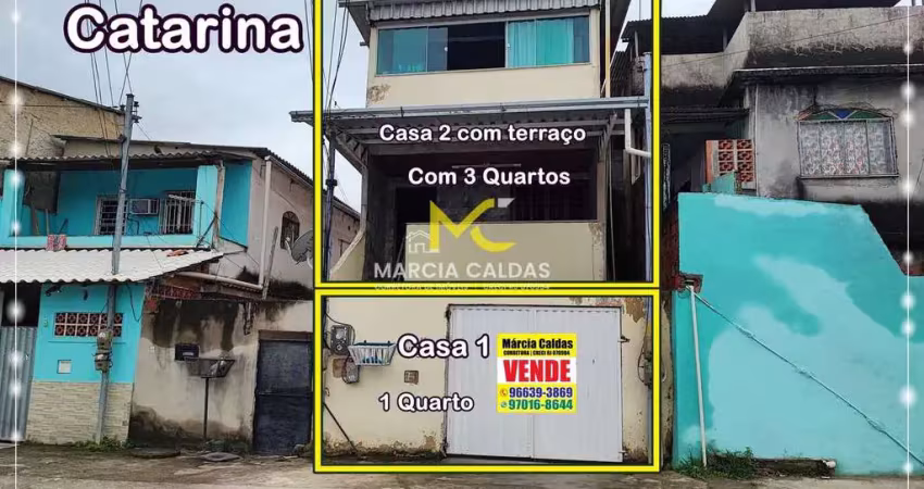 Casa com 4 dorms, jardim catarina, são gonçalo - r$ 220 mil, cod: 247