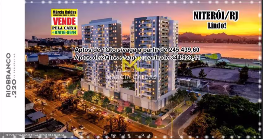 Apartamento com 1 dorm, centro, niterói - r$ 245 mil, cod: 255