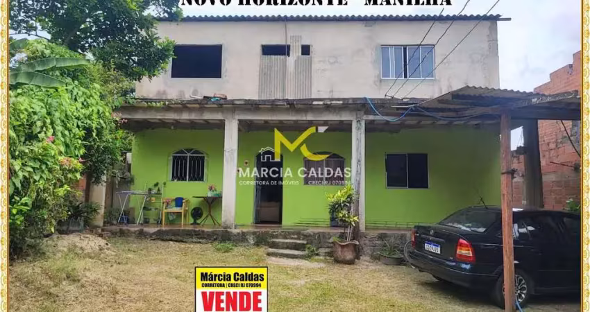 Casa com 1 dorm, novo horizonte (manilha), itaboraí - r$ 150 mil, cod: 271