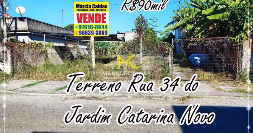 Terreno, jardim catarina, são gonçalo - r$ 90 mil, cod: 284