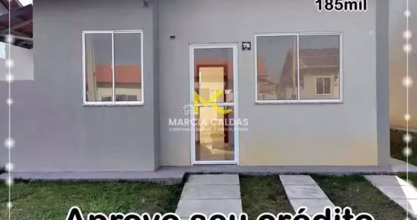 Casa de condomínio com 2 dorms, bela vista, itaboraí - r$ 185 mil, cod: 307
