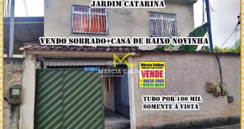 Casa com 3 quartos, jardim catarina, são gonçalo - r$ 110 mil, cod: 336