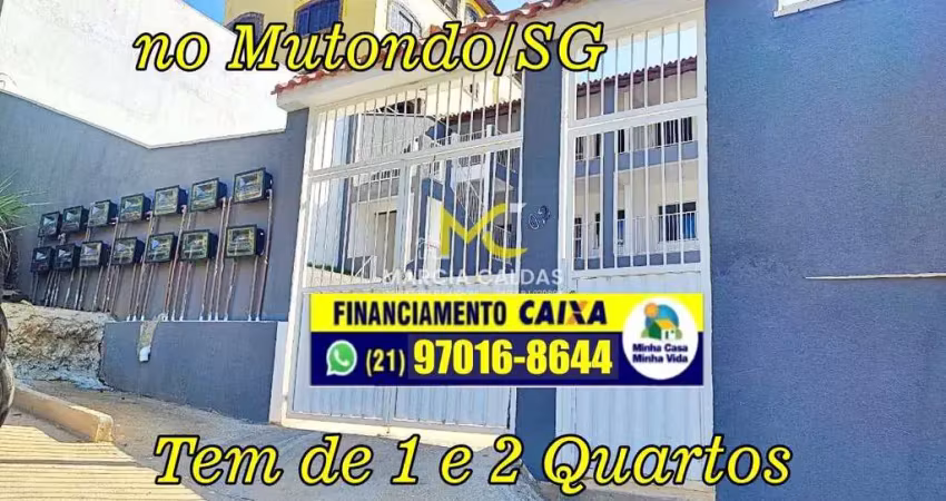 Casa com 1 quarto, mutondo, são gonçalo - r$ 165 mil, cod: 355