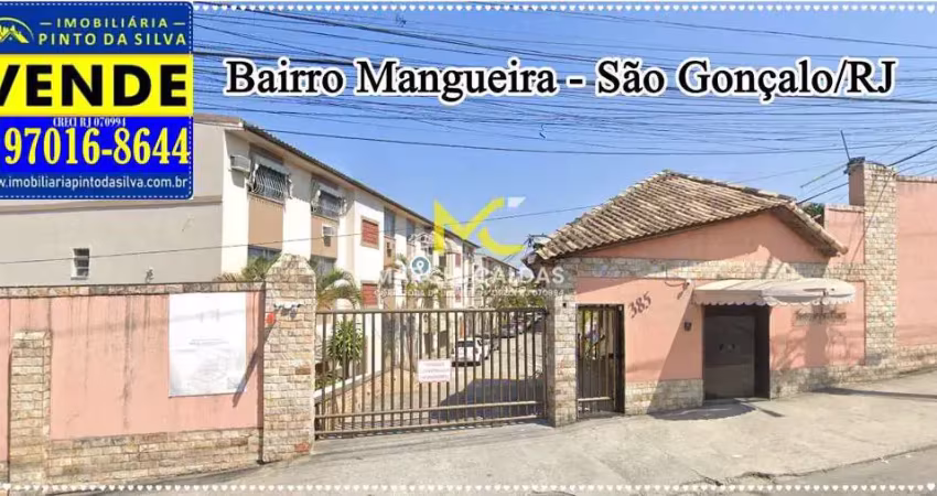 Apartamento com 2 quartos, mangueira, são gonçalo - r$ 175 mil, cod: 374