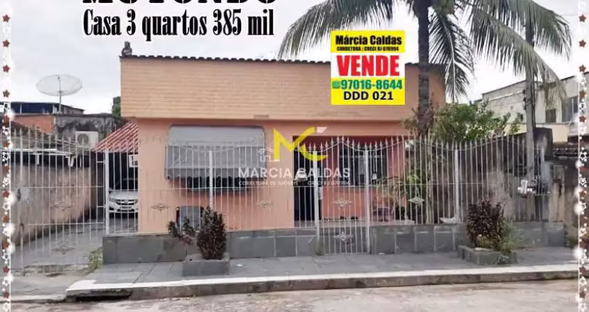 Casa com 3 quartos, mutondo, são gonçalo - r$ 350 mil, cod: 383