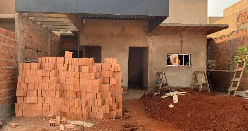 Casa em Construção no Bairro Rita Vieira