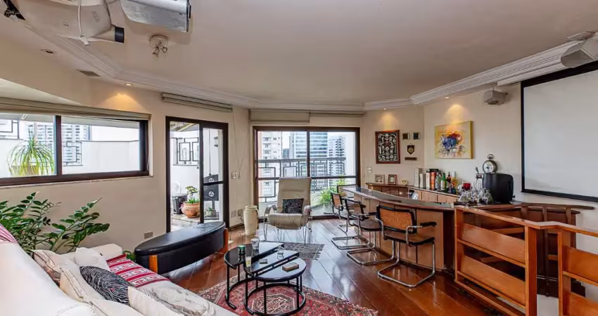 Cobertura para venda em cidade monções com 4 quartos, sendo 2 suítes, 278m²