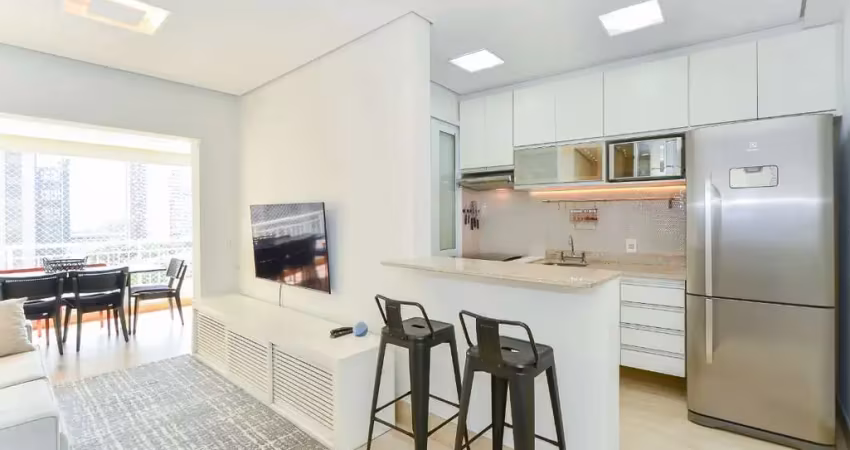Apartamento tipo para venda em pinheiros com 2 quartos, sendo 1 suíte, 68m²