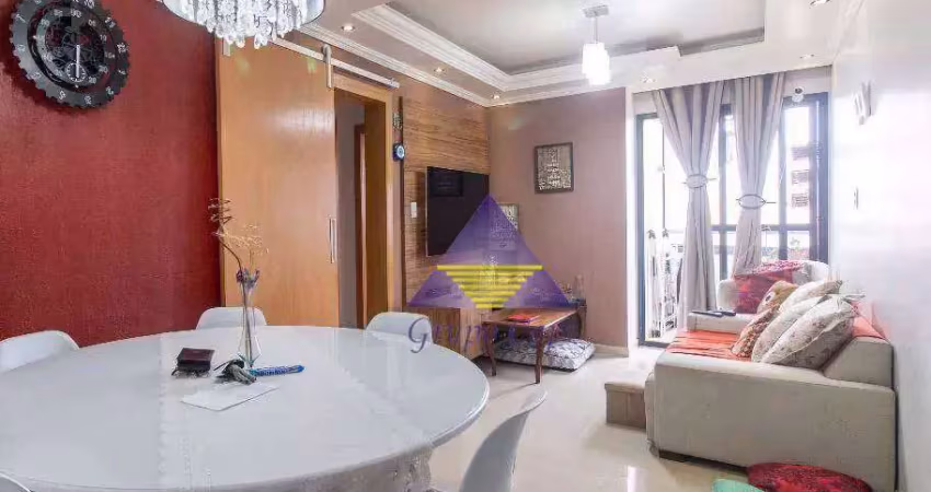 Apartamento com 3 dormitórios ,próximo ao metro carrão,à venda, 67 m² por r$ 640.000 - tatuapé - são paulo/sp