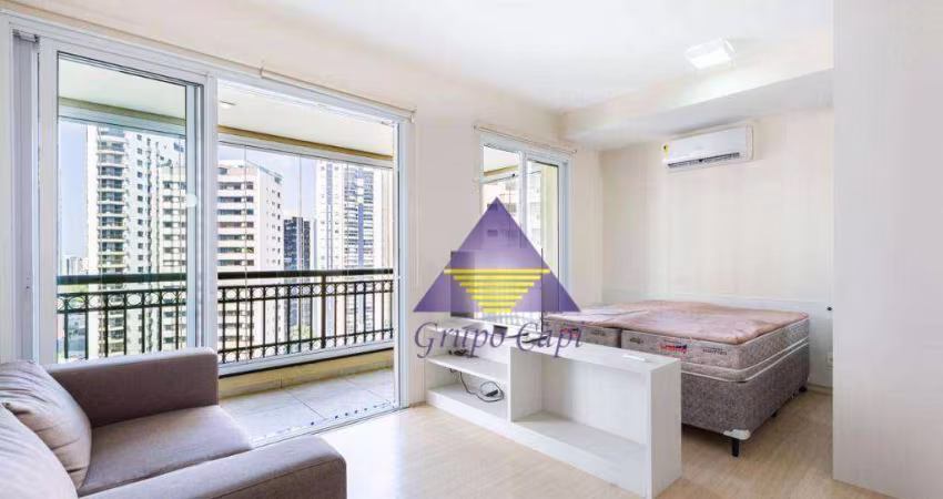 Apartamento com 1 dormitório para alugar, 40 m² por R$ 3.616/mês - Tatuapé - São Paulo/SP