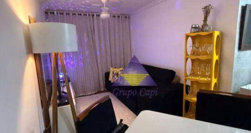 Apartamento todo reformado com 2 dormitórios à venda, 59 m² por R$ 250.000 - Chácaras Campos Elíseos - Campinas/SP