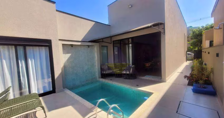 Casa no condominio st moritz swiss park,com 4 dormitórios à venda, 230 m² por r$ 2.650.000 - swiss park - campinas/sp