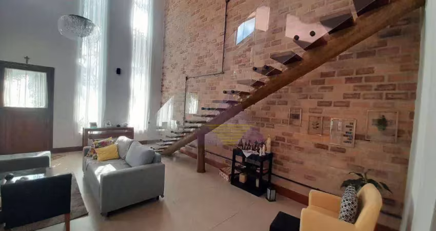 Lindo sobrado no condominio resedás, com 3 suítes à venda, 235 m² por r$ 1.950.000 - parque dos resedás - campinas/sp