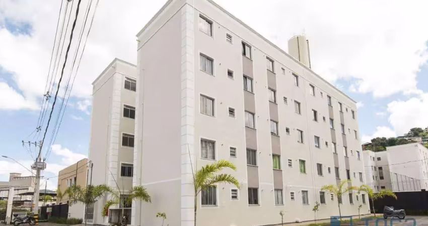 Apartamento com 2 quartos para alugar, 52 m² por r$ 970/mês - industrial - juiz de fora/mg