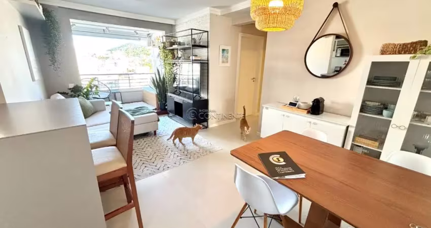 Apartamento a venda em coqueiros, florianópolis com vista livre
