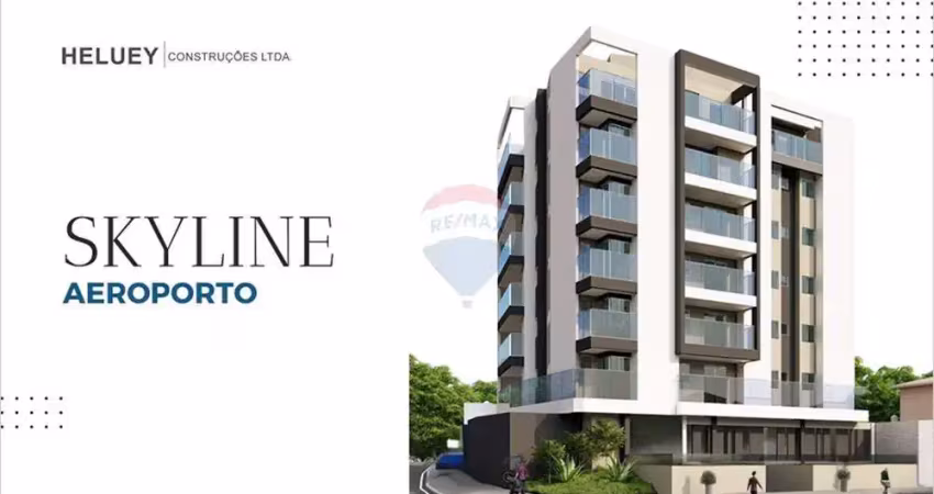 Lançamento no bairro aeroporto! apartamentos com 2 quartos (1 suíte), varanda gourmet, 1 vaga de garagem e até 75m²