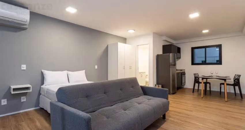 Studio de 44m² à venda no condomínio aurora paulistana, santa ifigênia são paulo.
