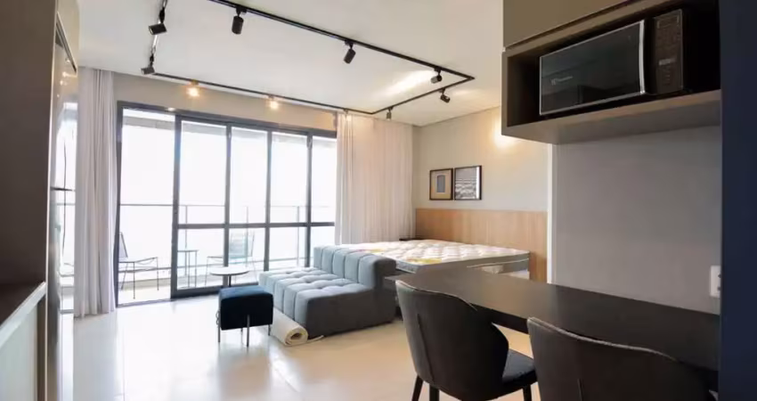 Studio com 1 dormitório à venda, 39,16m² - vila olimpía