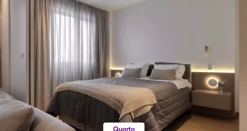 Aluguel de studios mobiliados c/ lazer, piscina no rooftop e praticidade 24h em bh