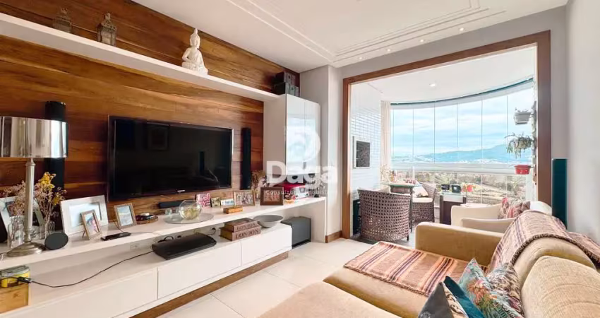 Apartamento 3 dormitórios com suíte ( vista mar e ótima posição solar) no itacorubi, florianópolis/sc