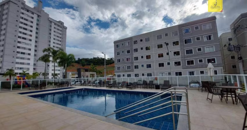 Apartamento para alugar, 42 m² por R$ 1.005,35/mês - Santos Dumont - Juiz de Fora/MG