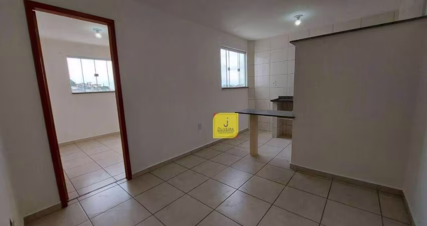 Apartamento para alugar, 34 m² por R$ 1.079,80/mês - Nossa Senhora de Fátima - Juiz de Fora/MG