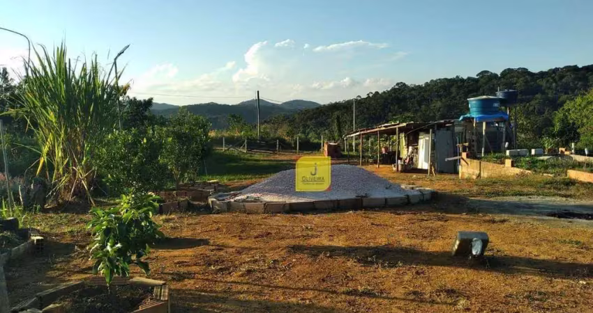 Terreno semi-plano à venda, com 1.128 m² por r$ 60.000 - no condomínio rural recanto da cachoeira - estrada da invernada - juiz de fora/mg.