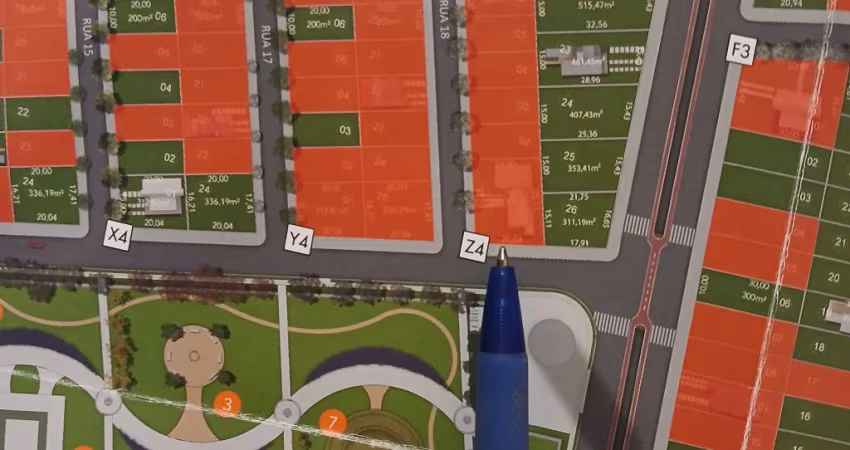 Terreno de esquina 490m² ótima oportunidade