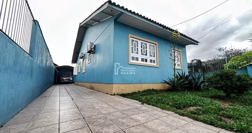LINDA CASA NO BAIRRO ERMO CIDADE DE GUAIBA -RS