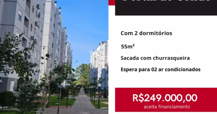 Lindo apartamento para morar no bairro santa rita guaiba