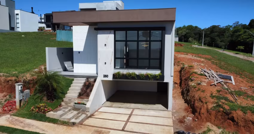 Casa á venda de alto padrao no exclusivo condominio reserva das figueiras em guaiba