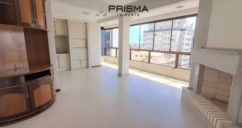 Apartamento alto padrão, 4 dormitórios + escritório, 2 vagas no centro, santa ma