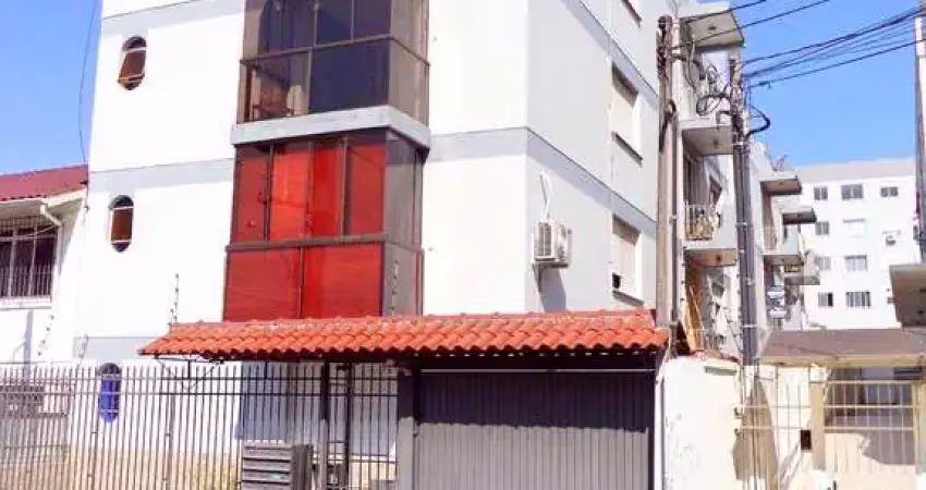Apartamento 1 dormitório semimobiliado com sacada região central santa maria - r
