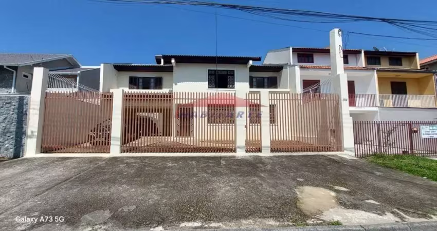 Sobrado de luxo com 3 quartos e 2 suítes em cajuru, curitiba-pr: 450m², 2 salas, 5 banheiros e 4 vagas. imperdível!