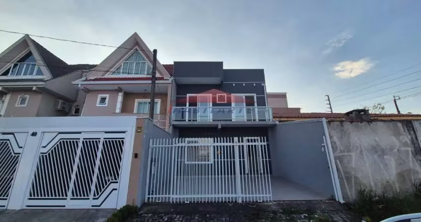 Imperdível sobrado à venda em curitiba-pr, no bairro uberaba: 3 quartos, sendo 1 suíte, 2 salas, 2 banheiros, 2 vagas, 135m².