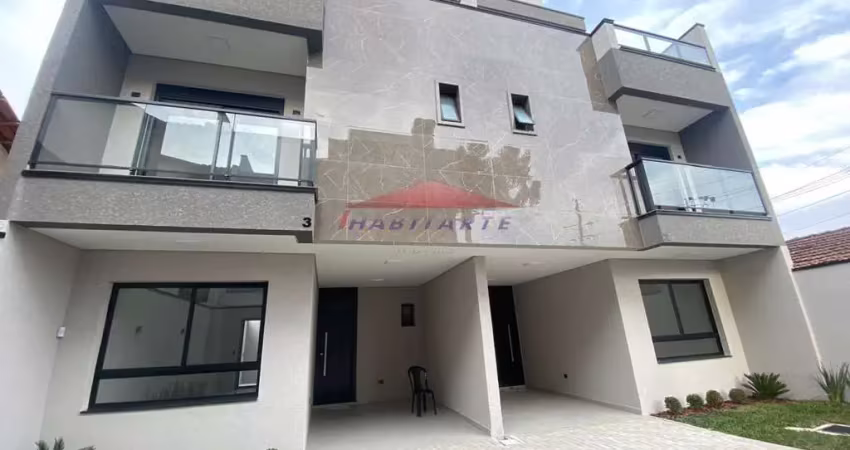 Sobrado interno à venda em curitiba-pr, no jardim das américas: 3 quartos, 3 suítes, 2 salas, 4 banheiros, 2 vagas, 187 m².