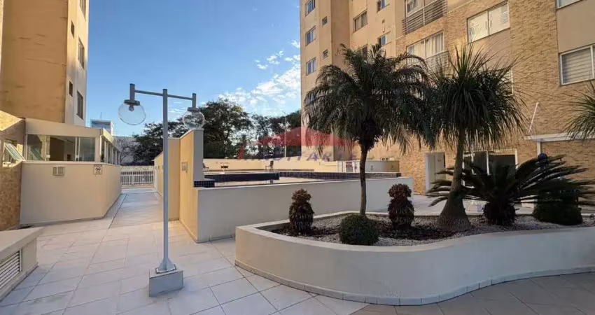Apartamento para locação no boqueirão, curitiba-pr: 2 quartos, sendo 1 suíte, 1 banheiro, 2 vagas de garagem.