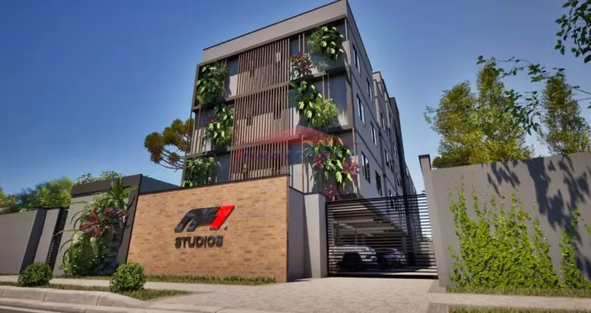Studio à venda em curitiba-pr, bairro hauer! 1 quarto, 1 sala, 1 banheiro, 22,05 m² de área!