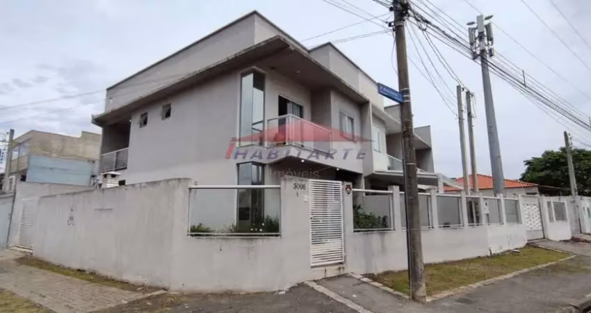 Espetacular sobrado à venda em curitiba-pr, bairro sítio cercado: 3 quartos, sendo 1 suíte, 1 sala, 3 banheiros, 1 vaga de garagem, 127,96 m²área.