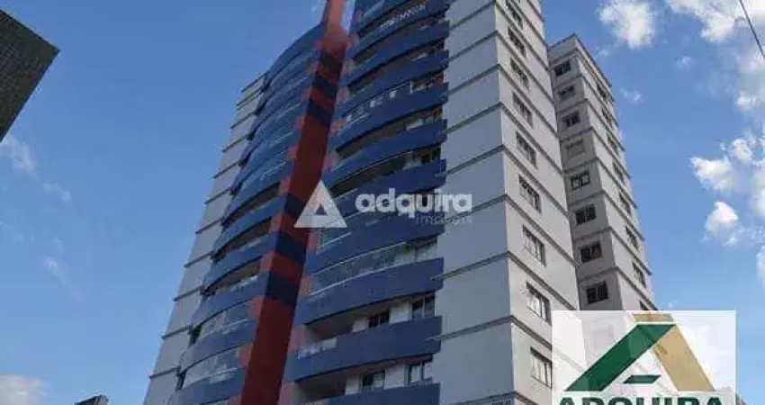 Apartamento à venda 3 quartos, 1 suite, 2 vagas, 180m², centro, ponta grossa - pr