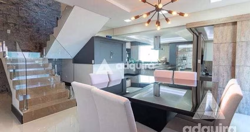Apartamento à venda, Cobertura Duplex, 2 Quartos, 2 Suites, 2 Vagas, 217.37M², Orfãs, Ponta Grossa