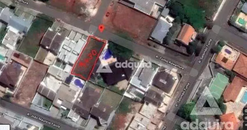 Terreno à venda 424.34m², estrela, ponta grossa - pr