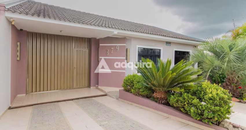 Casa à venda 3 Quartos, 1 Suite, 4 Vagas, 276M², Jardim Carvalho, Ponta Grossa - PR